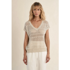 MOLLY BRACKEN MOLLY BRACKEN  LA1947EP SWEATER ARGENT