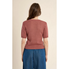 MOLLY BRACKEN MOLLY BRACKEN LA1727EP SWEATER TERACOTTA