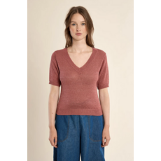 MOLLY BRACKEN MOLLY BRACKEN LA1727EP SWEATER TERACOTTA