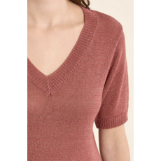 MOLLY BRACKEN MOLLY BRACKEN LA1727EP SWEATER TERACOTTA