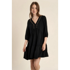 MOLLY BRACKEN MOLLY BRACKEN G977EE ROBE NOIR