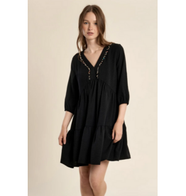 MOLLY BRACKEN MOLLY BRACKEN G977EE ROBE NOIR
