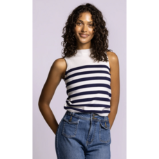 PINK MARTINI PINK MARTINI SWEATER NANTUCKET BLANC