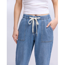 YOGA JEANS YOGA JEANS MALIA RELAXED JOGGER HIGH RISE 27'' ADA