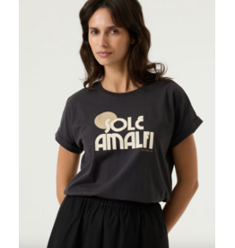 GARCIA GARCIA Q260001 T SHIRT SOLE AMALFI ANTHRACITE