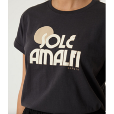 GARCIA GARCIA Q260001 T SHIRT SOLE AMALFI ANTHRACITE