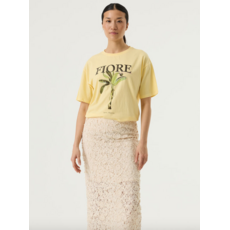 GARCIA GARCIA Q260005 T SHIRT FIORE JAUNE