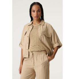 GARCIA GARCIA Q260090 JACKET MANCHE COURTE SABLE