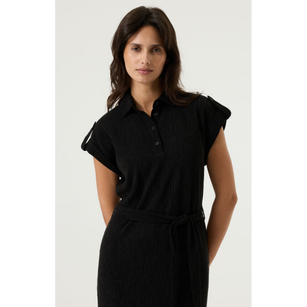 GARCIA GARCIA Q260086 ROBE CHEMISE NOIR