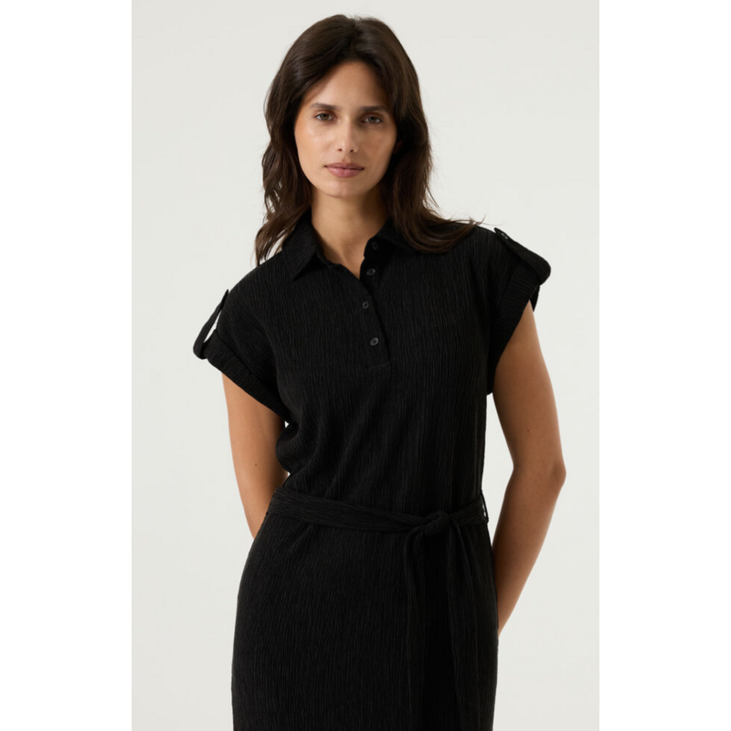 GARCIA GARCIA Q260086 ROBE CHEMISE NOIR