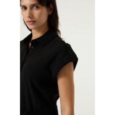 GARCIA GARCIA Q260086 ROBE CHEMISE NOIR