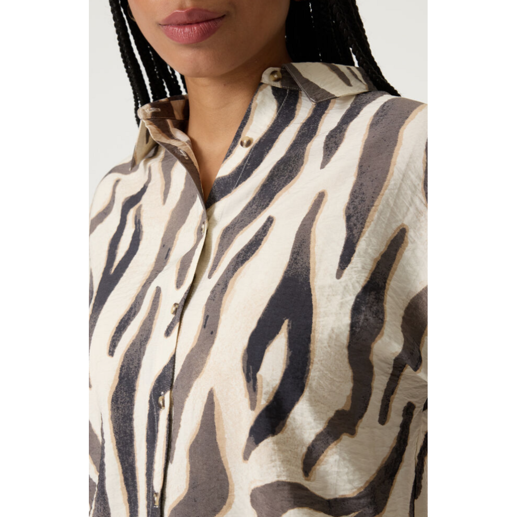 GARCIA GARCIA Q260030 CHEMISE M COURTE ANIMAL