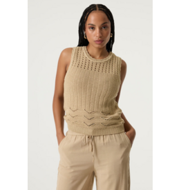 GARCIA GARCIA Q260026 CAMI TRICOT SABLE DORE