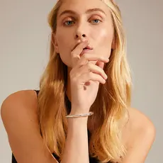 PILGRIM PILGRIM 602336002 SOPHIA RECYCLED BANGLE SILVER PLATED