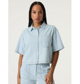 GARCIA GARCIA Q260094 CHEMISE MANCHE COURTE BLEU PALE