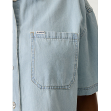 GARCIA GARCIA Q260090 CHEMISE MANCHE COURTE BLEU PALE