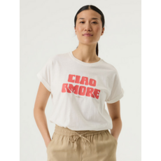 GARCIA GARCIA R260201 T SHIRT BELLA FIORE BLANC