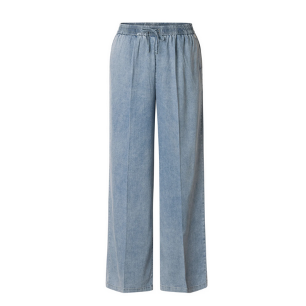 YEST YEST PANT KATERINE 0006151BLEACH BLUE DENIM