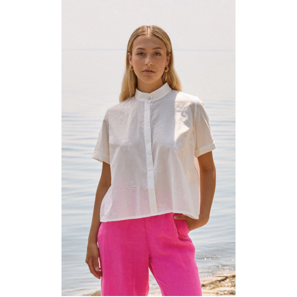 MARIGOLD MARIGOLD 26E BLOUSE NICKY BLANC