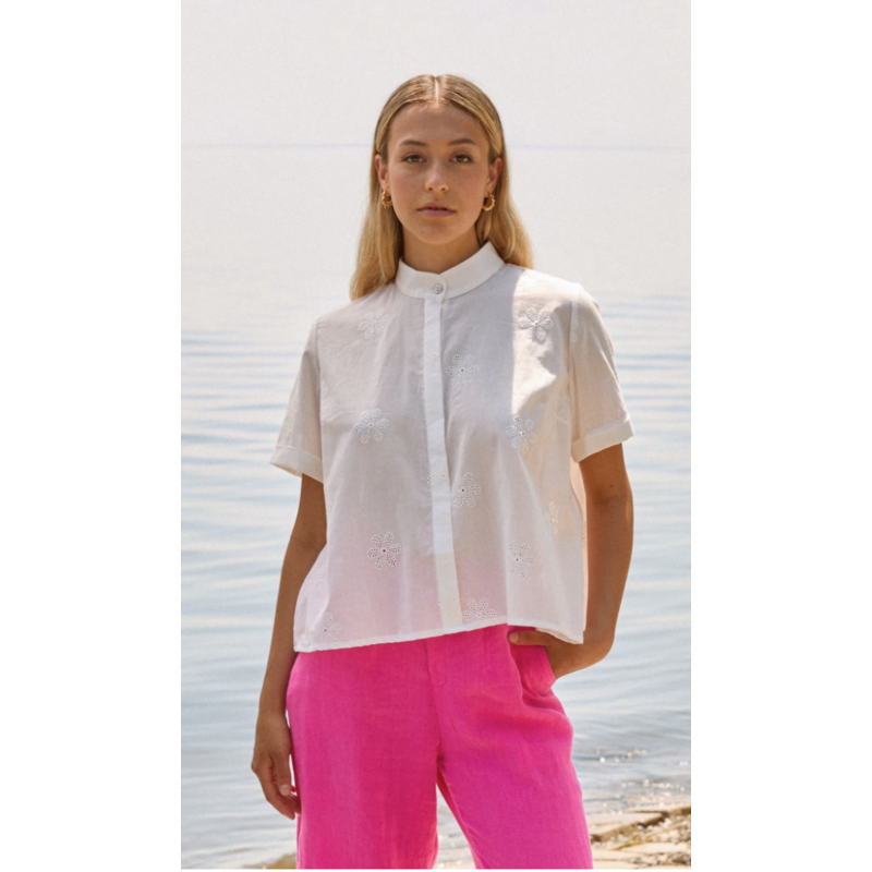 MARIGOLD MARIGOLD 26E BLOUSE NICKY BLANC