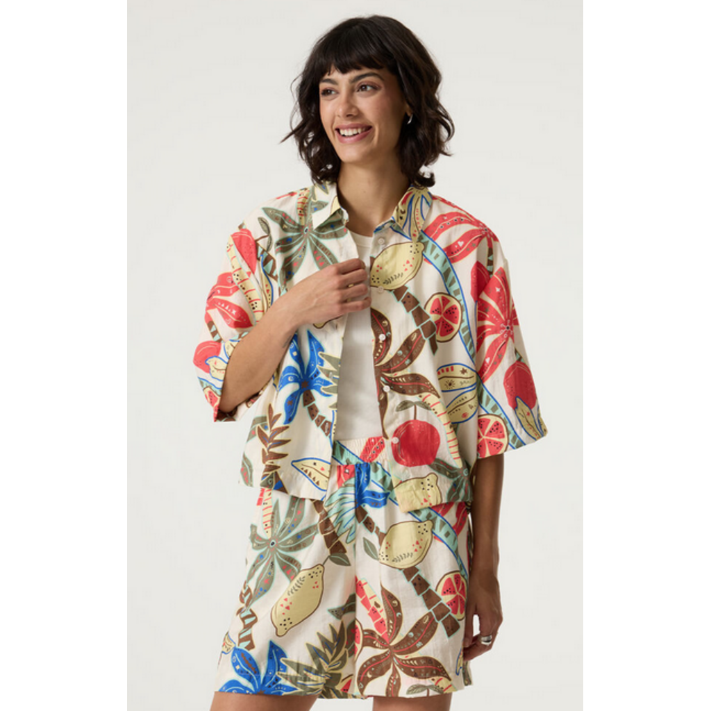 GARCIA GARCIA R260232 BLOUSE IMPRIME TROPICAL MULTI