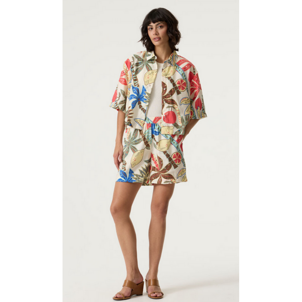 GARCIA GARCIA R260232 BLOUSE IMPRIME TROPICAL MULTI