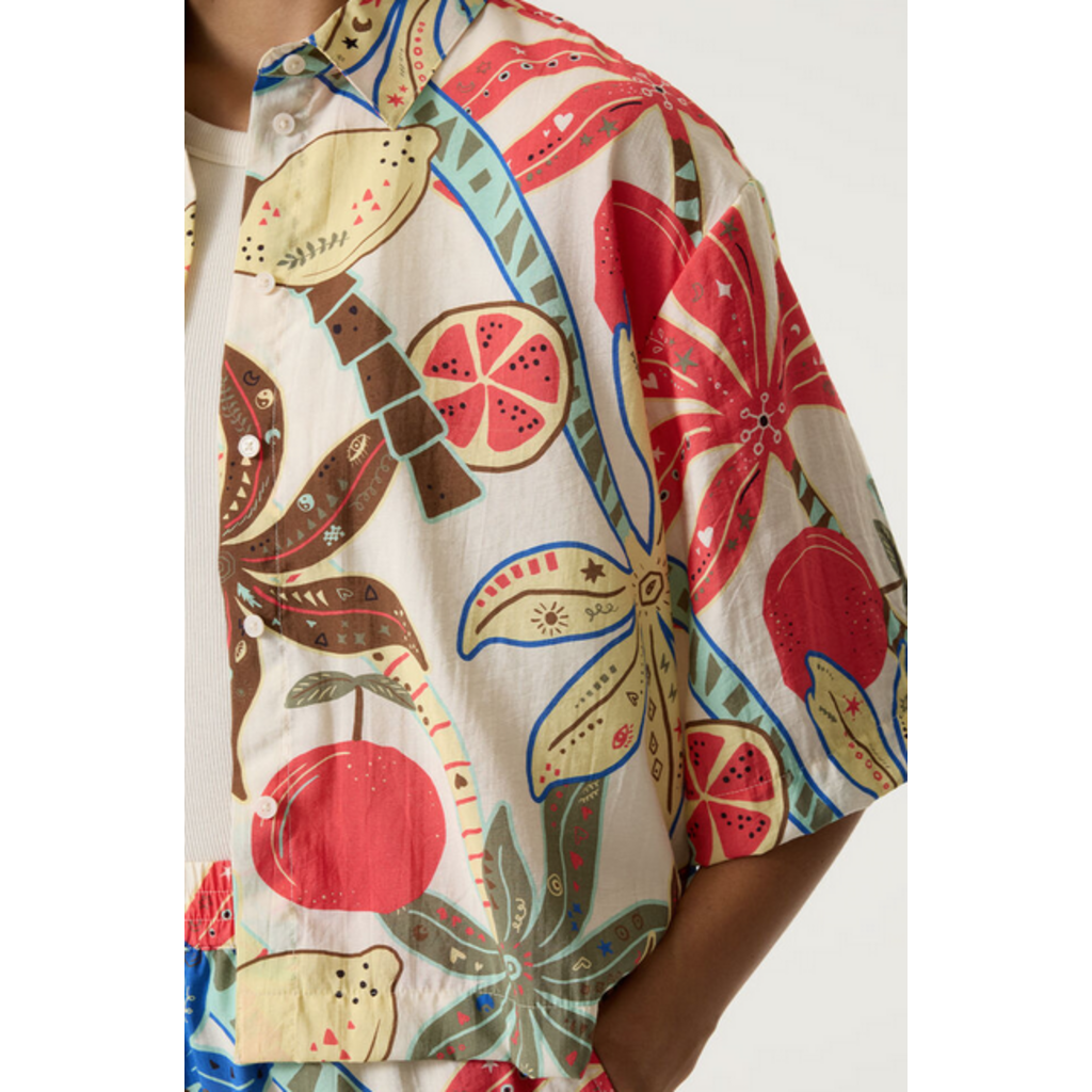 GARCIA GARCIA R260232 BLOUSE IMPRIME TROPICAL MULTI