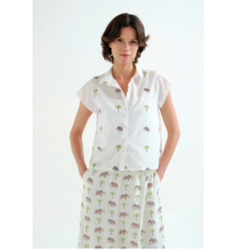 COMPANIA FANTASTICA COMPANIA FANTASTICA 26E 62C/41125 BLOUSE ELEPHANTS