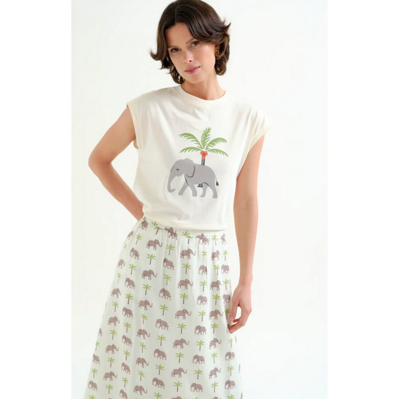 COMPANIA FANTASTICA COMPANIA FANTASTICA 26E 62C/42121 TSHIRT ELEPHANT