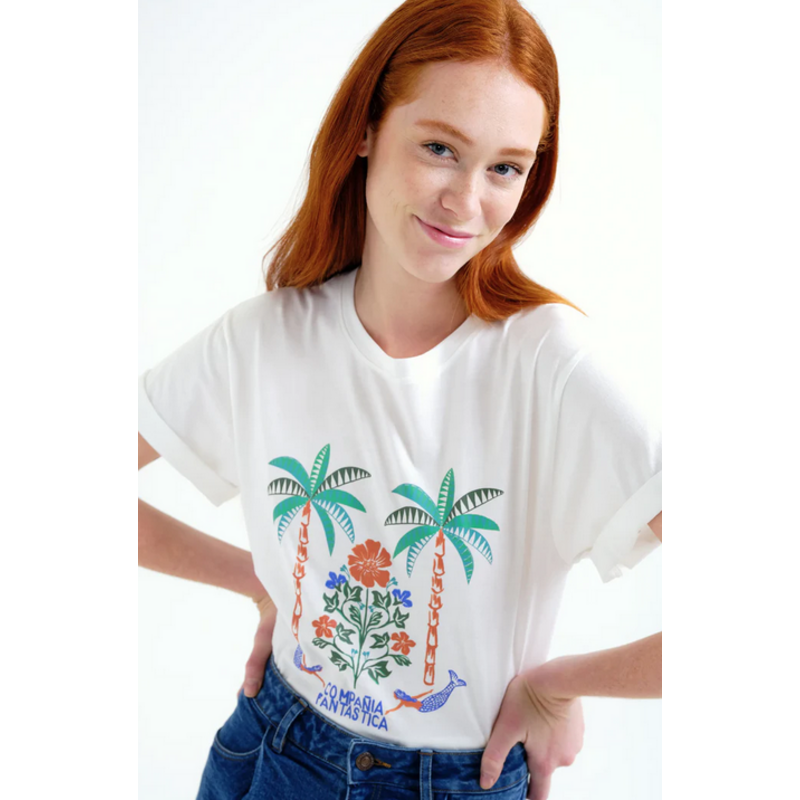 COMPANIA FANTASTICA COMPANIA FANTASTICA 26E 62C/42108 TSHIRT PALMIERS