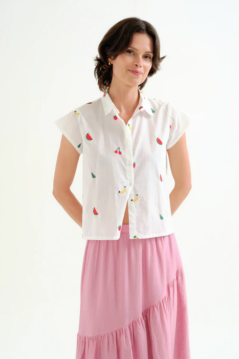 COMPANIA FANTASTICA COMPANIA FANTASTICA 26E 62C/43122 BLOUSE FRUIT SALAD