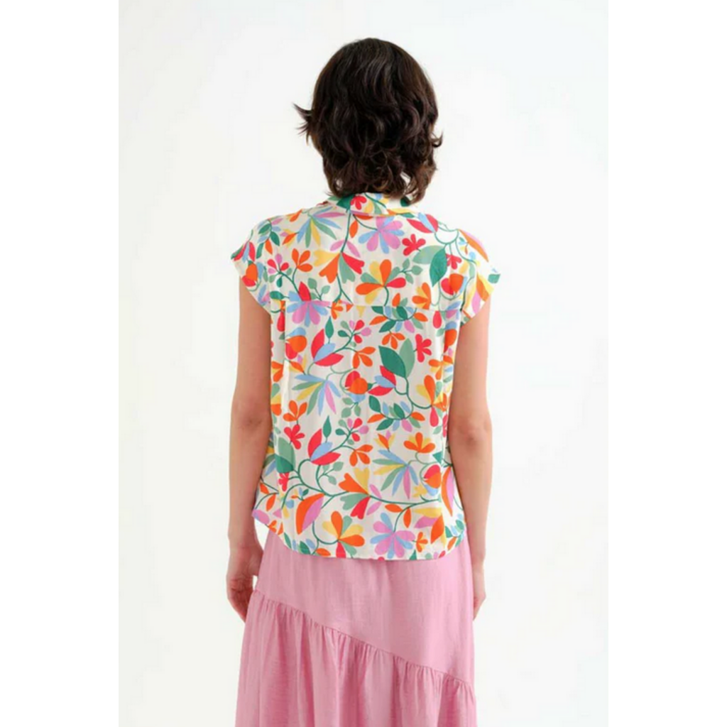 COMPANIA FANTASTICA COMPANIA FANTASTICA 26E 62C/12107 BLOUSE FLEURS