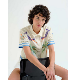 COMPANIA FANTASTICA COMPANIA FANTASTICA 26E 62C/11119 BLOUSE PALMIERS