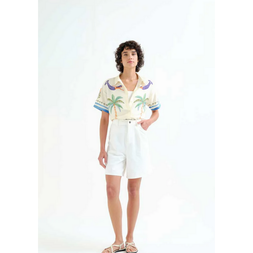 COMPANIA FANTASTICA COMPANIA FANTASTICA 26E 62C/11119 BLOUSE PALMIERS