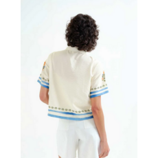 COMPANIA FANTASTICA COMPANIA FANTASTICA 26E 62C/11119 BLOUSE PALMIERS