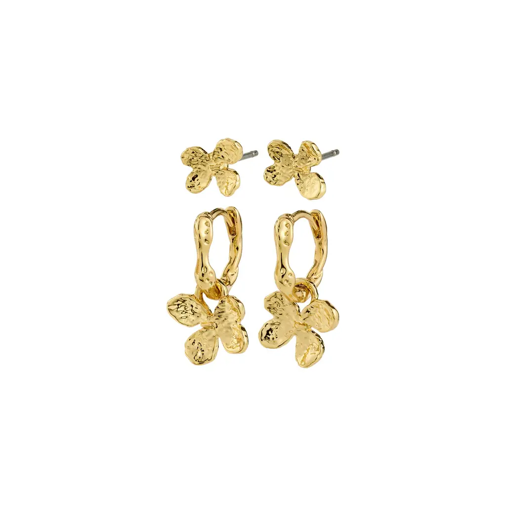 PILGRIM PILGRIM 612612003 EARRINGS ADJANI GOLD PLATED