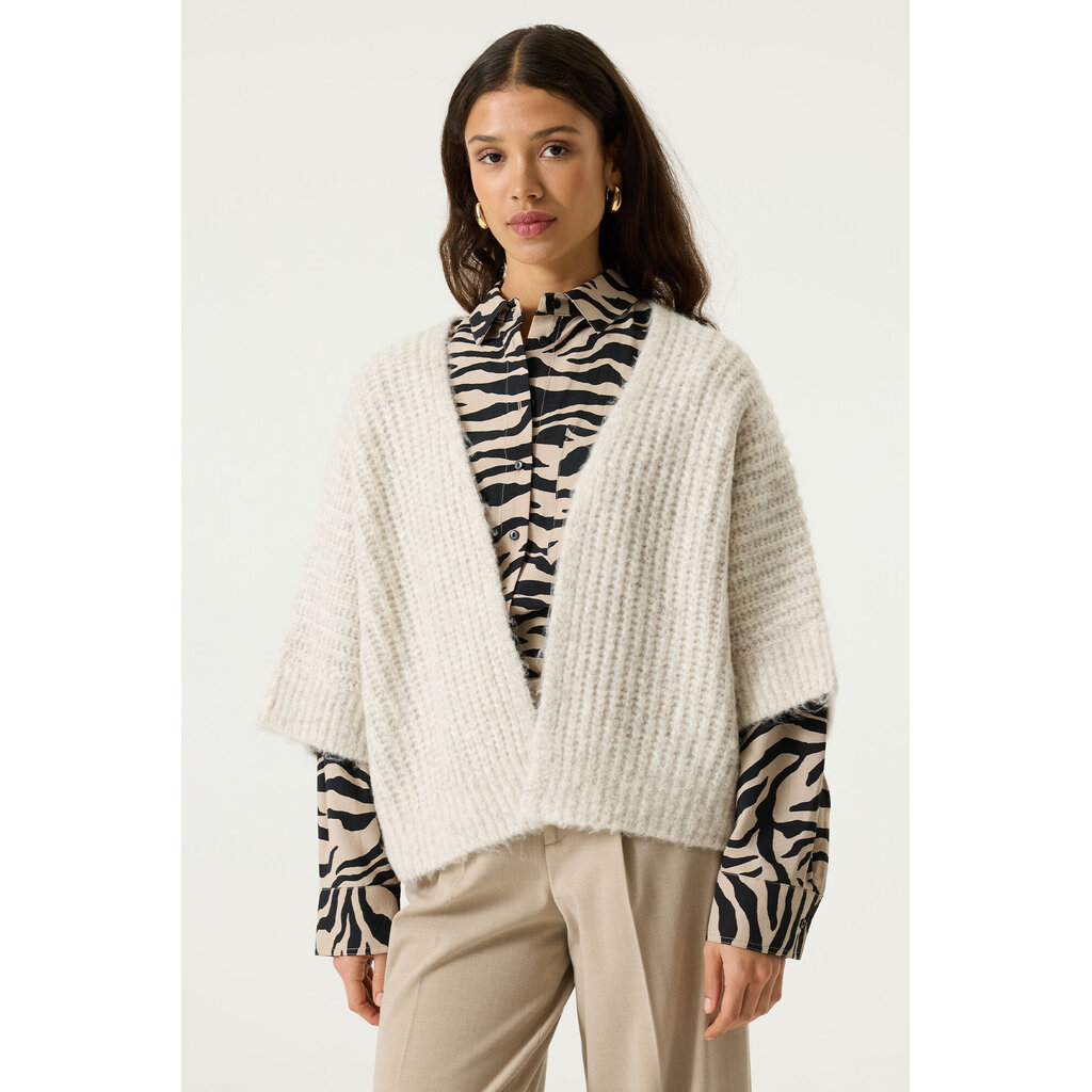 GARCIA GARCIA 26H CARDIGAN SAND MELEE