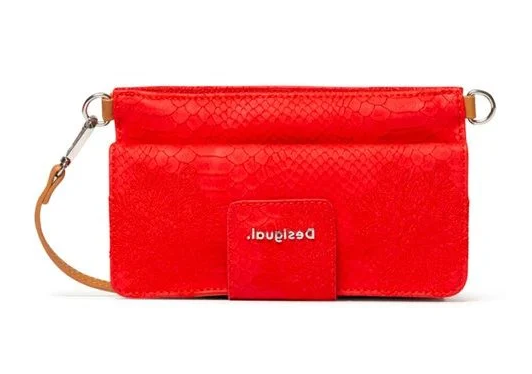 DESIGUAL DESIGUAL PORTE-FEUILLE/SAC À MAIN HELA CARMEN ROUGE