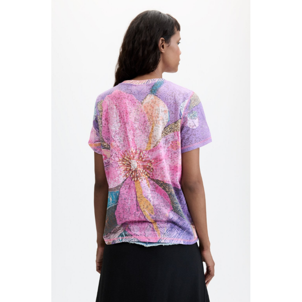 DESIGUAL DESIGUAL 26H T SHIRT FLOR