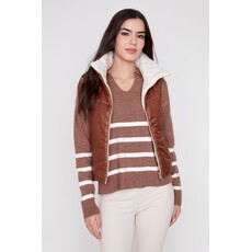 RENUAR RENUAR 26H R3953RE3034 VESTE SANS MANCHE REVERSIBLE TIRAMISU