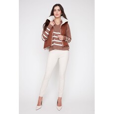 RENUAR RENUAR 26H R3953RE3034 VESTE SANS MANCHE REVERSIBLE TIRAMISU