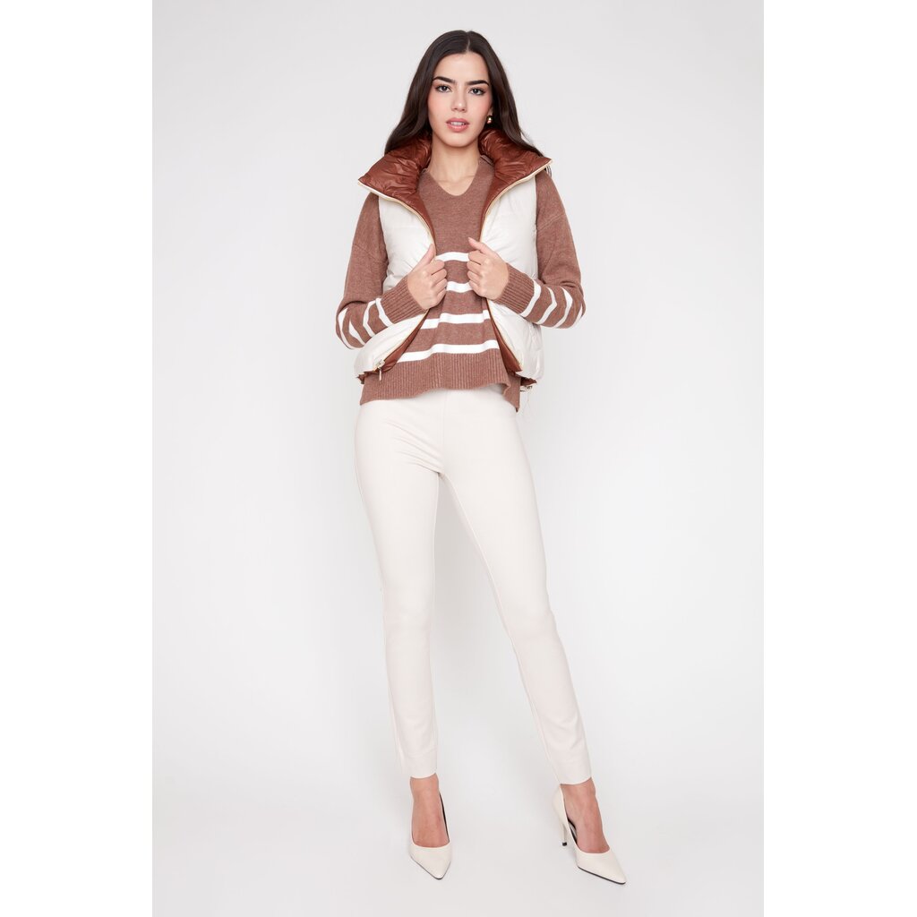 RENUAR RENUAR 26H R3953RE3034 VESTE SANS MANCHE REVERSIBLE TIRAMISU