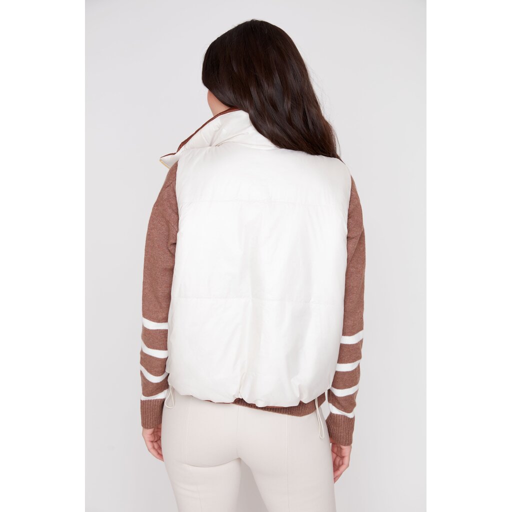 RENUAR RENUAR 26H R3953RE3034 VESTE SANS MANCHE REVERSIBLE TIRAMISU