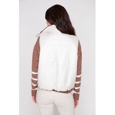RENUAR RENUAR 26H R3953RE3034 VESTE SANS MANCHE REVERSIBLE TIRAMISU