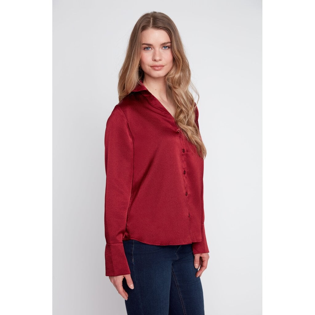 RENUAR RENUAR 26H R5198373 BLOUSE MANCHE LONGUE CABERNET
