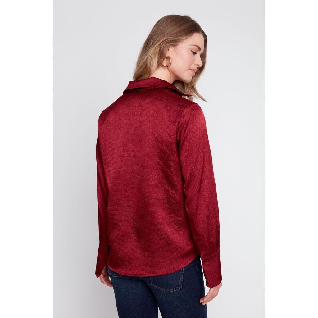 RENUAR RENUAR 26H R5198373 BLOUSE MANCHE LONGUE CABERNET