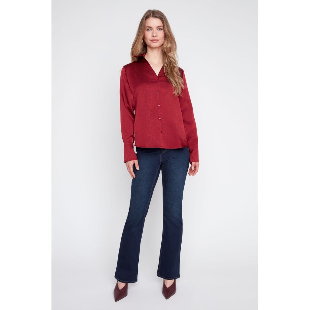 RENUAR RENUAR 26H R5198373 BLOUSE MANCHE LONGUE CABERNET