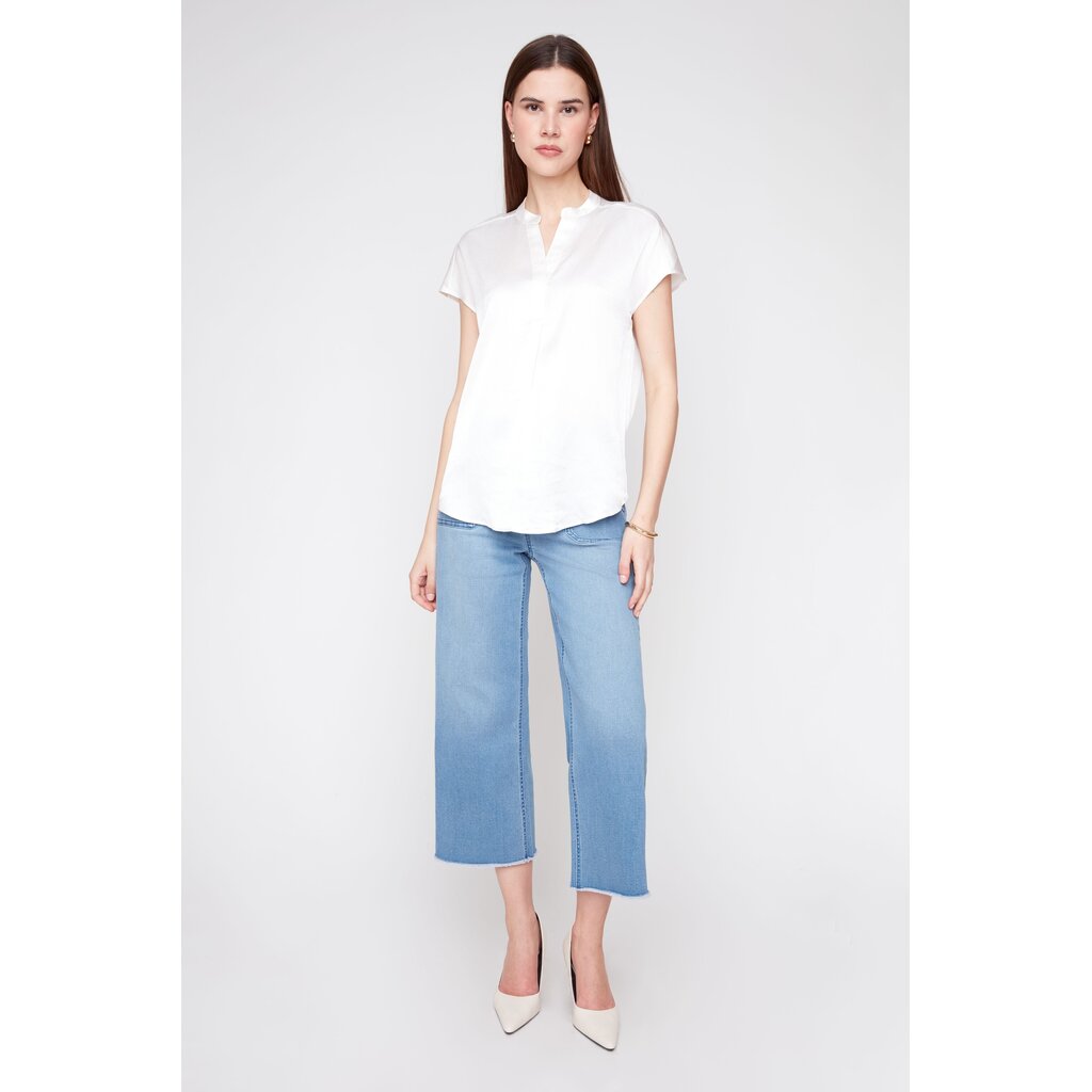 RENUAR RENUAR 26H R5016373 BLOUSE MANCHE COURTE CREME