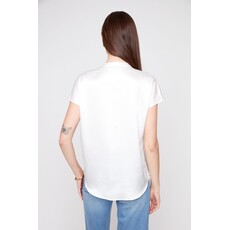 RENUAR RENUAR 26H R5016373 BLOUSE MANCHE COURTE CREME