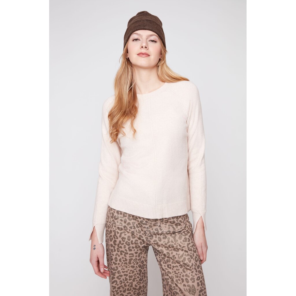 RENUAR RENUAR 26H R69524301 KNIT SWEATER CHAMPAGNE